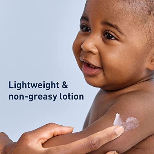 CeraVe Baby Lotion | Gentle Baby Skin Care with Ceramides, Niacinamide & Vitamin E | Fragrance, Paraben, Dye & Phthalates Free | Lightweight Baby Moisturizer | 8 Ounce | Packaging May Vary Baby - Image 2