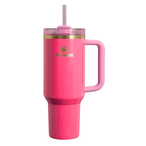 Stanley Quencher H2.0 FlowState Tumbler 40 oz, Pink Parade