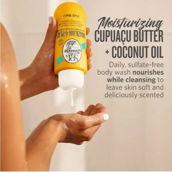 SOL DE JANEIRO Brazilian Play Moisturizing Shower Cream Gel Body Wash 13oz - Image 5